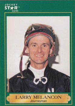 1991 Jockey Star Jockeys #142 Larry Melancon Front